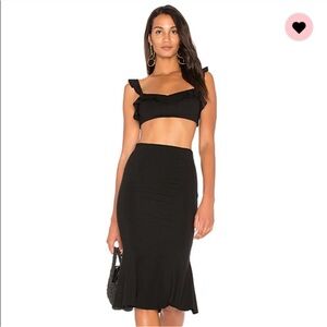 Majorelle Top and Skirt Set